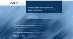 Desktop Screenshot of mackregroup.com